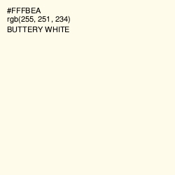 #FFFBEA - Buttery White Color Image